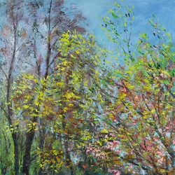 Zarte Frühlingsblätter