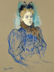 May Milton Porträt (1895)