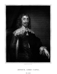 Arthur Capel, 1. Baron Capel, englischer Royalist, 1825