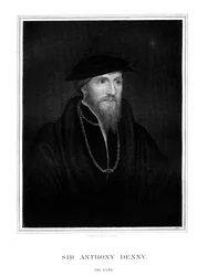 Sir Anthony Denny, Höfling von Heinrich VIII, 1827