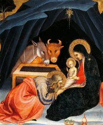 Anbetung der Heiligen Drei Könige (Detail)