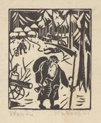 Die Zeit - ein alter Mann im Wald