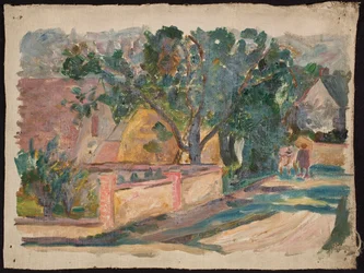 Haus an der Straße