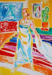 Selbstporträt nach Gerhard Richter, Tamara Jare