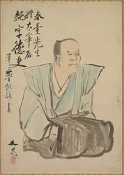 Imaginäres Porträt von Shundai Dazai