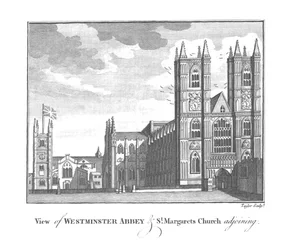 Ansicht der Westminster Abbey & St. Margaret