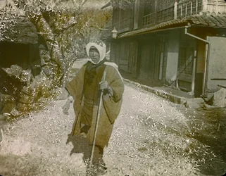 Porträt eines japanischen Mannes um 1900 - 1915