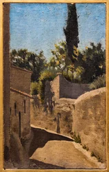 Sonniger Mittag. Umgebung von Florenz