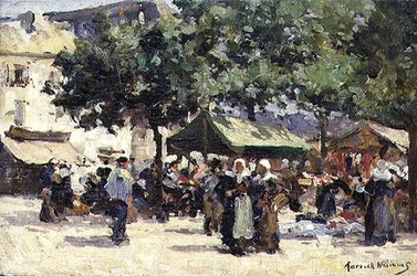 Der Marktplatz, Turin