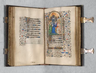 Stundenbuch Gebrauch von Paris: Fol. 108r, Pfingsten, ca. 1420
