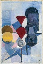 Komposition II Stillleben, 1916