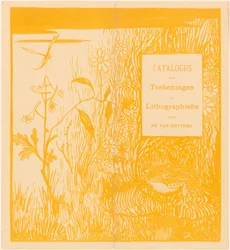 Katalogumschlag mit Kröte und Libelle