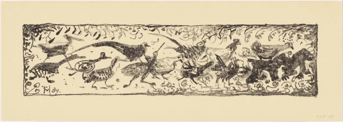 Vögel und Affen