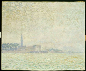 Ansicht von Veere, Nebeliger Morgen, 1906