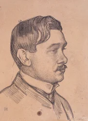 Porträt von Maurice Maeterlinck, ca. 1903