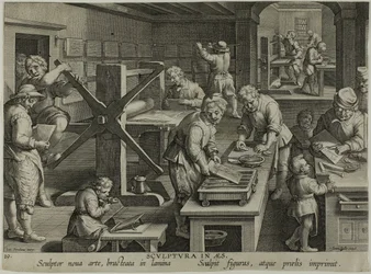 Die Erfindung der Kupferstichgravur