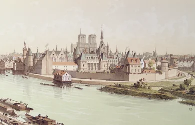 Île de la Cité im Jahr 1530