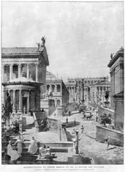 Das Römische Forum der Antike, 1914