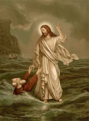 Der sinkende Petrus