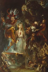 Eine Fantasie basierend auf Goethes "Faust", 1834
