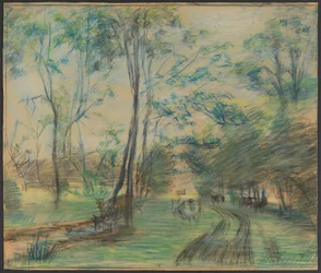 An der Sorteå bei Mejlgård
