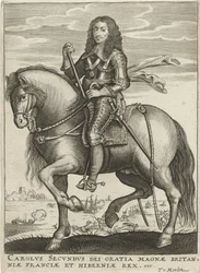 Porträt von Karl II., König von England