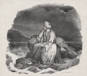 Ich träume von ihr in den tosenden Wellen, 1818