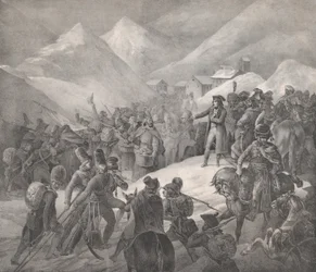 Durchgang durch den Mont Saint-Bernard, 1822