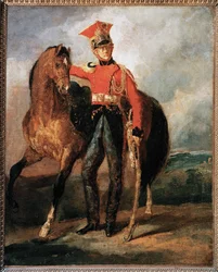Roter Lanzenreiter der Kaiserlichen Garde
