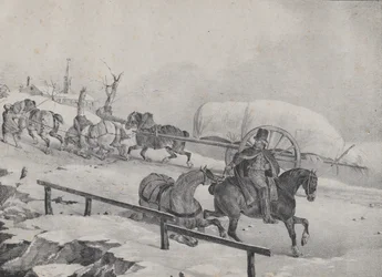 Roulier Montant un Cote, 1823