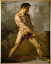 Studie eines männlichen Aktes