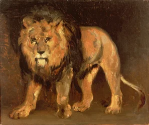 Gehender Löwe