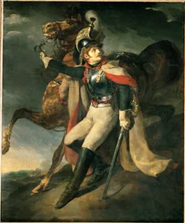 Verwundeter Dragoner verlässt das Kreuzfeuer