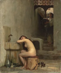 Ruhe im Bad, 1888