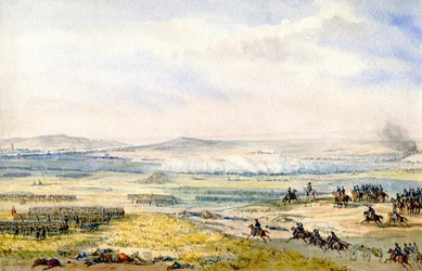 Schlacht von Wagram, ca. 1850