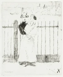 Emma und ihr Baby, Chelsea Embankment