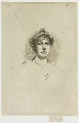 Porträt von Miss Edith Austin