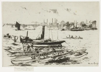 Das Dampfschiff, Chelsea Embankment