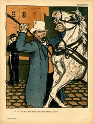 Der Butterteller, Satirisch in Farben
