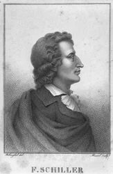 Friedrich Schiller (1759-1805) gestochen von Massol (gest. 1831) (Stich)