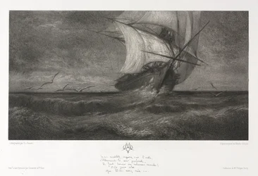 Das Phantomschiff oder Auf den Wellen, 1872