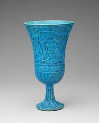 Lotuskelch, ca. 945-664 v. Chr.