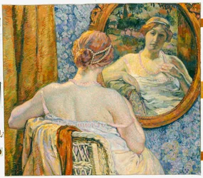 Frau im Spiegel, 1907