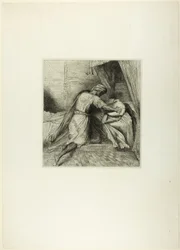 Er erstickt sie, Platte dreizehn aus Othello