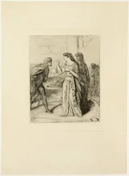 Sei fröhlich, Cassio, Tafel sechs aus Othello