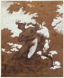 Satyr und Nymphe, 1817