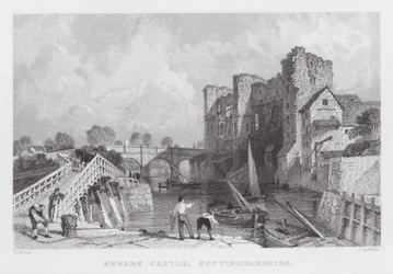 Newark Castle, Nottinghamshire (Gravur)