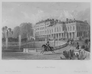 Palast von Saint-Cloud (Gravur)