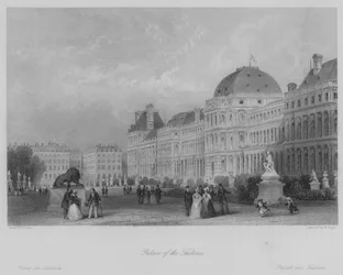 Palast der Tuilerien (Stich)