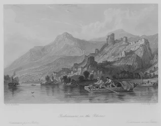 Rochemaure am Rhone